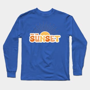 Feel The Sunset Long Sleeve T-Shirt